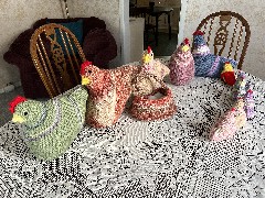 Ruth; Handy Work; Emotional Support Chickens